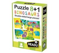 Headu - Puzzle 8+1 Dinosaurs