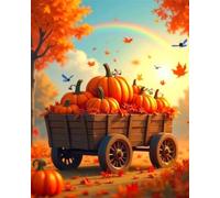 Puzzle 80 pezzi Carrozza di zucca per Adulti, 25x20cm Puzzle Adulti 80 pezzi, Giochi Di Puzzle per Tutta La Famiglia, Un Regalo Festivo per Gli Amici in Una Bella Confezione