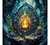 Puzzle 90 Pezzi per Adulti Fiori Giungla Fantasy Puzzle impossibile Gioco Antistress Sfida Difficile Puzzles per Adulti 90 Pezzi 30x30 cm