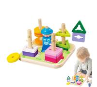 Puzzle a bordo geometrico: apribottiglie manuale, apribottiglie a forma di pallone da calcio | Giocattolo di apprendimento a bordi lisci per esterni, casa, scuola, giardino inf