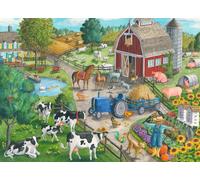 Puzzle A Casa nella Fattoria 60 pezzi RAVENSBURGER