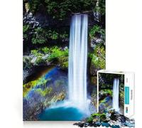 Puzzle a cascata da 1000 pezzi,gioco di abilità mentale,incastro stabile,parti che non si spostano,passatempo divertente per i lunghi weekend (38x26cm)