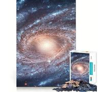 Puzzle a collage "Spazio stellato luminoso" per ragazzi, 1000 pezzi, gioco di abilità mentale, design semplice e divertente, assemblaggio, regalo memorabile 38x52cm