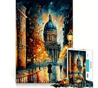 Puzzle a colori di San Pietroburgo per adulti, 1000 pezzi, gioco intelligente, rilassante e divertente, da assemblare, regalo perfetto (50x75cm)