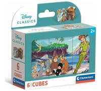 Clementoni 40657 Disney Jigsaw Classic 6 Pieces-Cube Supercolor Children 2-4 Yea