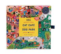 Puzzle A Doppia Faccia Da 500 Pezzi Per Gatti E Cani