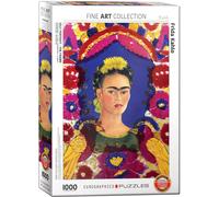 Puzzle A Doppio Faccia Frida Kahlo 1000 Pezzi