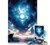 Puzzle a energia misteriosa per ragazzi, 1000 pezzi, gioco di logica stimolante, divertimento condiviso, bordi trasparenti, regalo perfetto (50x75cm)