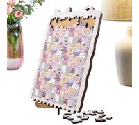 Puzzle a forma di animale in legno, decorazione per il soggiorno, puzzle decorativo a sdraio, per giovani, collezionisti, riunioni di famiglia, serate di gioco, compleanni, attività interne, ufficio