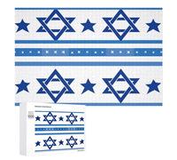 Puzzle a forma di bandiera di Israele per adulti attività familiari giochi decorazione della casa puzzle 1000 PCS