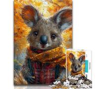 Puzzle a forma di canguro per adolescenti, aiuta il cervello a esercitare i giocattoli avvincenti per coltivare la pazienza, adatti alle coppie (75x50cm)