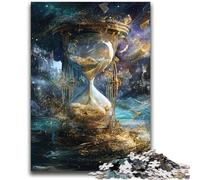 Puzzle a forma di clessidra cosmica per adulti e adolescenti, 2000 pezzi, giocattolo educativo intellettuale decomprimente, adatto per la decorazione della scrivania (70X100cm)