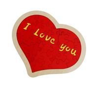 Puzzle a forma di cuore, mattoncini a forma di cuore,Ti amo Puzzle in a di - Regali di San per l'anniversario della decorazione romantica, mini 3D per il set di per la decorazione domestic