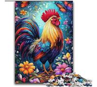 Puzzle a forma di gallo per adolescenti, 2000 pezzi, modelli da assemblare, attività divertenti da fare a casa, regalo di compleanno, regali da viaggio (70x100cm)