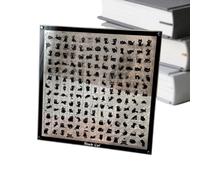 Puzzle a forma di gatto nero, in acrilico, con animali sofisticati | Gioco di pensiero con animali, puzzle per attività familiari, puzzle artistico in acrilico, gioco creativo per il cervello
