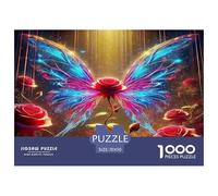 Puzzle a forma di mongolfiera per adulti e bambini. 1000 pezzi, sfida impossibile, gioco educativo, decorazione per la casa per adulti e bambini dai 14 anni in su. 75x50 cm/1000 pezzi