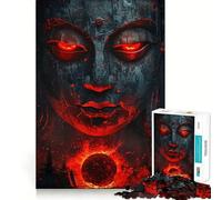 Puzzle a forma di statua da 1000 pezzi per ragazzi, giocattolo intelligente per la casa, passatempo, taglio preciso, regalo premuroso 38x26cm