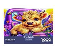 Puzzle a forma di treno a vapore per adulti e bambini, 1000 pezzi, sfida impossibile, gioco educativo, decorazione per la casa, design complesso, gioco mentale, solo per adulti, 75x50 cm/1000 pezzi