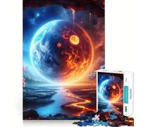 Puzzle a incastro con paesaggio spaziale fantasy per ragazzi, 1000 pezzi, gioco di logica e abilità, rilassante, taglio preciso, regalo perfetto (38x26cm)