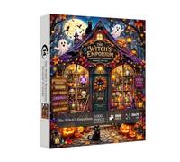 Puzzle a Incastro Halloween 1000 Pezzi Decorazione Per Negozio Di Horror