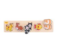 Puzzle a incastro in legno animali domestici BIGJIGS