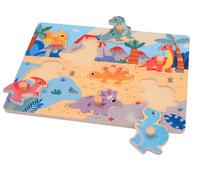 Puzzle a manopola Jouéco Dino