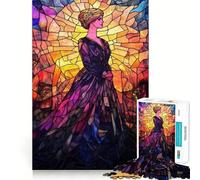 Puzzle a mosaico della Principessa Diana da 1000 pezzi per adolescenti, gioco di puzzle che stimola la mente, passatempo rilassante, taglio preciso, regalo delizioso 50x75cm