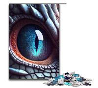 Puzzle a pezzi Occhio di drago arrabbiato Puzzle impossibili per adulti Attività per famiglie Rompicapo Decorazione per la casa Regalo per le vacanze 1000 pezzi (75x50 cm)