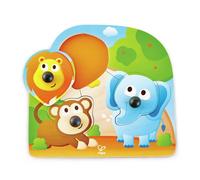 Puzzle a pulsante Hape Animali della Giungla 1 St