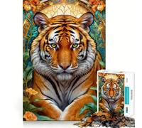 Puzzle a righe da 1000 pezzi per adulti e ragazzi, gioco di logica, rilassante, taglio preciso, regalo di Natale 50x75cm