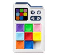 Puzzle a scorrevoli - Giocattolo intelligente di puzzle, materiale in resistente, layout colorato delle parti scorrevoli, design portatile leggero con funzione di reset