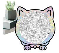 Puzzle a sdraio, graziosa decorazione con cornice portafoto | 135 pezzi puzzle in legno con scatola di immagazzinaggio | Per gli amanti degli animali da giocare come decorazione per soggiorno e