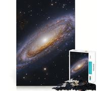 Puzzle a spirale galattico da 1000 pezzi per adolescenti, sfida mentale, gioco rilassante, taglio preciso, opera d'arte da esporre 50x75cm