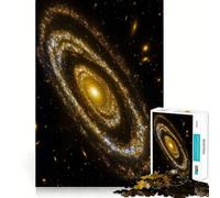 Puzzle a spirale galattico nello spazio da 1000 pezzi per adulti e ragazzi, gioco per la mente, rilassante, taglio preciso, regalo di Natale 50x75cm