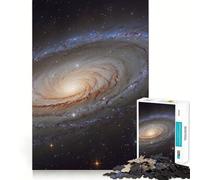 Puzzle a spirale galattico nello spazio da 1000 pezzi per ragazzi, gioco di memoria, per interni, con taglio fine, Babbo Natale, desiderio, scegli 50x75cm