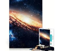 Puzzle a spirale galattico per adulti da 1000 pezzi, ideale per migliorare la memoria, per il tempo libero, con bordi precisi, perfetto come regalo per le festività 50x75cm