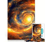 Puzzle a spirale spazio vortice luce 1000 pezzi per adolescenti Gioco di logica e abilità Tranquillo Calmo Taglio preciso Sorpresa di Natale 38x52cm