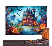 Puzzle a tema Halloween Spettrale Colorato Gotico Impegnativo