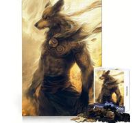 Puzzle a tema lupo mannaro per adolescenti, 1000 pezzi, stimolante, leggero, distraente, ad incastro, ideale per le vacanze (38x26cm)