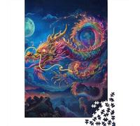 Puzzle a tema strega per adulti e bambini, 1000 pezzi, sfida impossibile, gioco educativo, decorazione per la casa, rompicapo, 75x50 cm/1000 pezzi