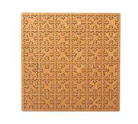 Puzzle a vassoio, puzzle difficile in legno ji frattale per adulti, sfida di design irregolare creativo labirinto, pensiero inverso, senza immagine, regalo rompicapo in legno (D)