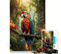 Puzzle "Abitante del Canopy" da 1000 pezzi,vivace e divertente,ideale per ragazzi,con un trenino della memoria,per un'attività di gruppo rilassante al chiuso (50x75cm)