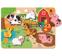 Puzzle ad incastro Fattoria per bambini di 2Kids Toys