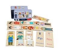 Puzzle Ad Incastro, Giocattolo Da Tavolo Interattivo Divertente Per Il Pensiero Logico, Gioco Puzzle In Legno, Per Ragazzi Adolescenti Casa Viaggio Scuole Asilo