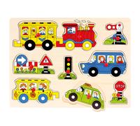 Puzzle in legno trasporti