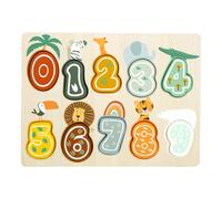 Puzzle ad incastro numeri Safari small foot