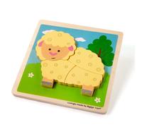 Puzzle ad incastro Pecorella di Bigjigs Toys