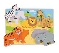 Puzzle ad incastro safari Bigjigs Toys