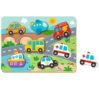 Puzzle ad incastro Trasporti