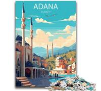Puzzle Adana Turchia 1000 pezzi per adolescenti, perfetti per le serate di gioco, giocattolo colorato per la casa, regalo 1000 pezzi (26x38cm)